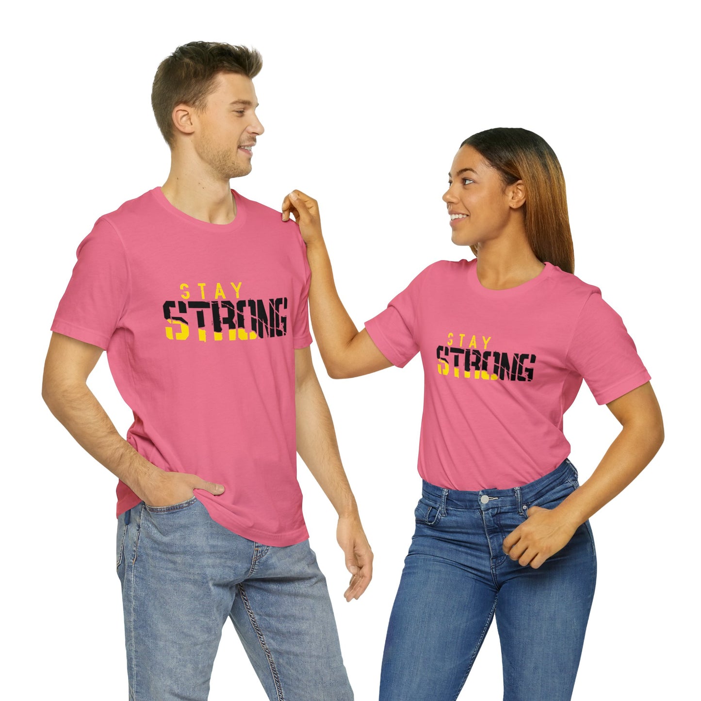 Stay Strong Unisex Jersey Short Sleeve Tee