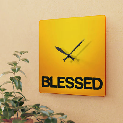 Blessed Wall Clock