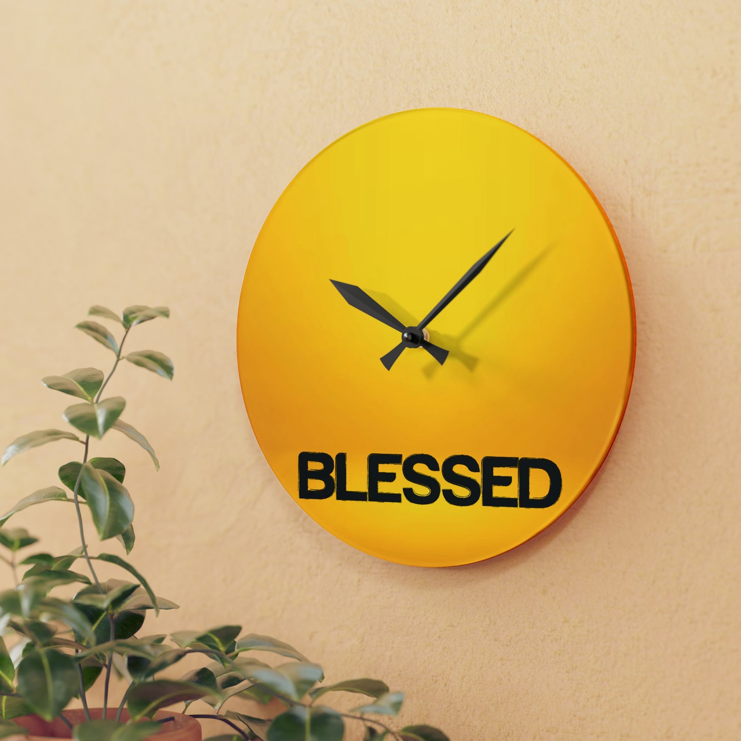 Blessed Wall Clock