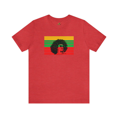 Rasta Girl Unisex Jersey Short Sleeve Tee