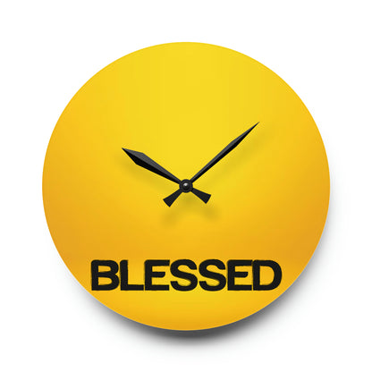 Blessed Wall Clock