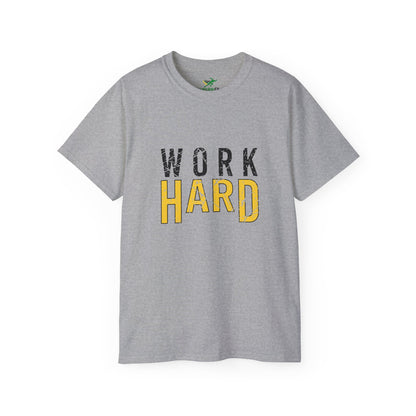 Work Hard Unisex Ultra Cotton Tee