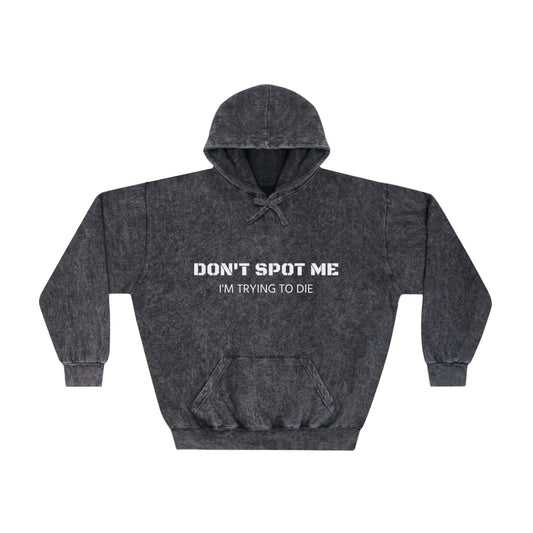 Don't Spot Me Unisex Mineral Wash Hoodie