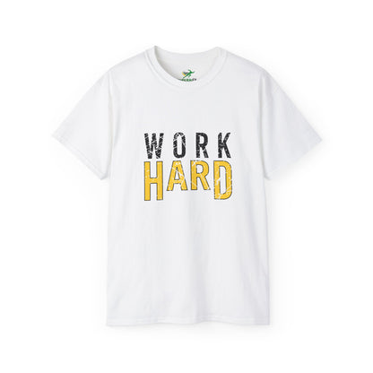 Work Hard Unisex Ultra Cotton Tee