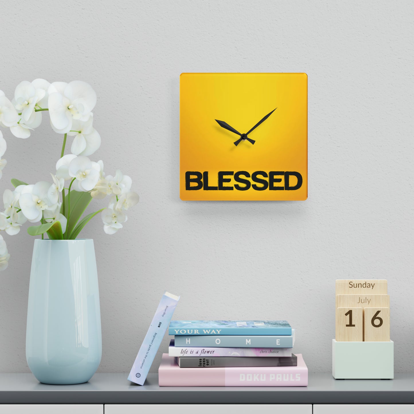 Blessed Wall Clock