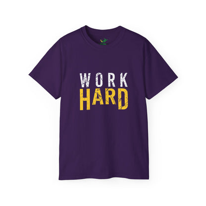 Work Hard Unisex Ultra Cotton Tee