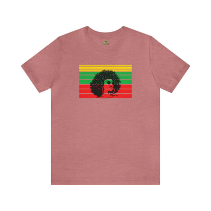 Rasta Girl Unisex Jersey Short Sleeve Tee