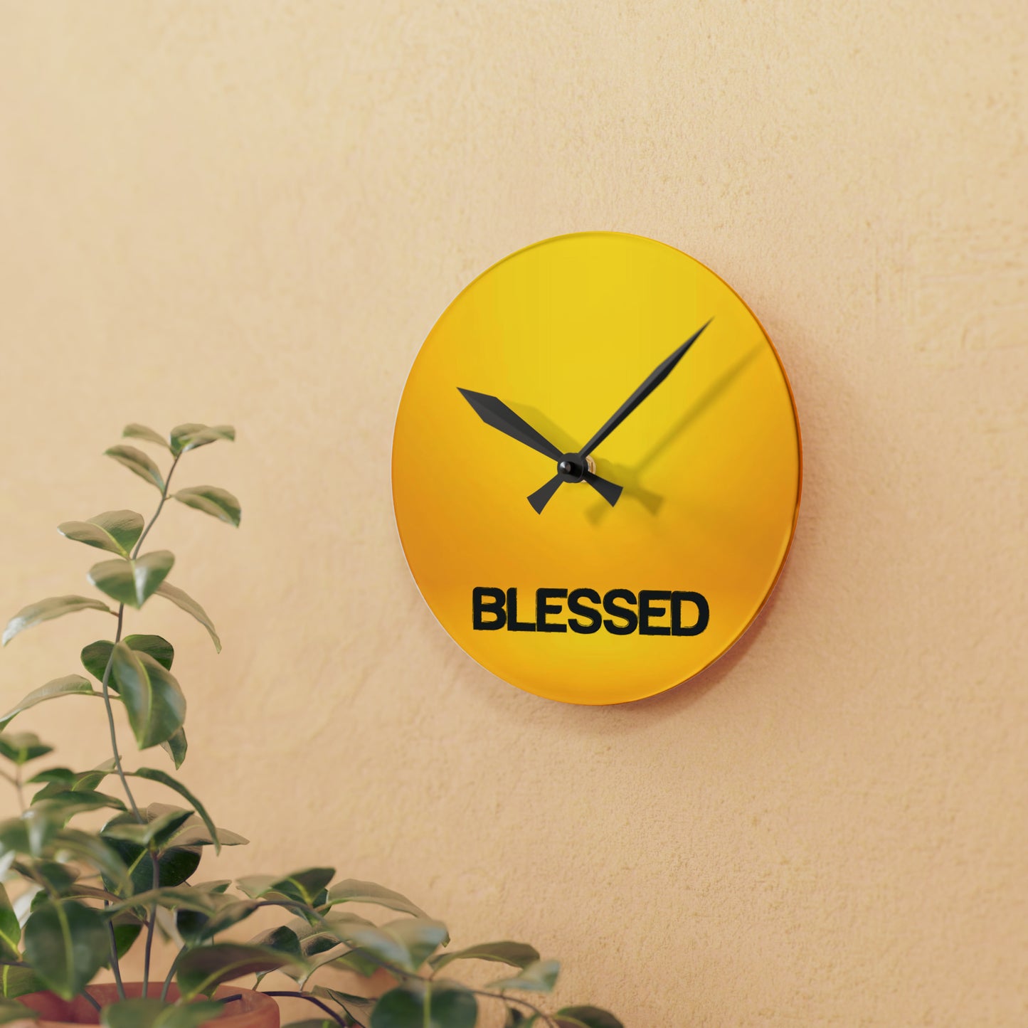 Blessed Wall Clock