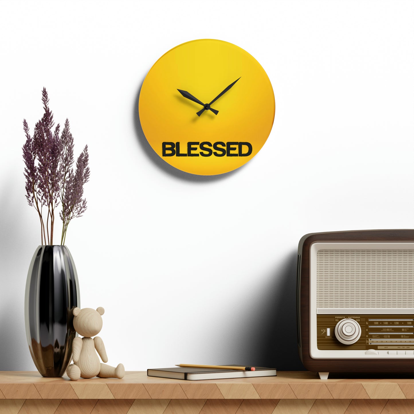 Blessed Wall Clock