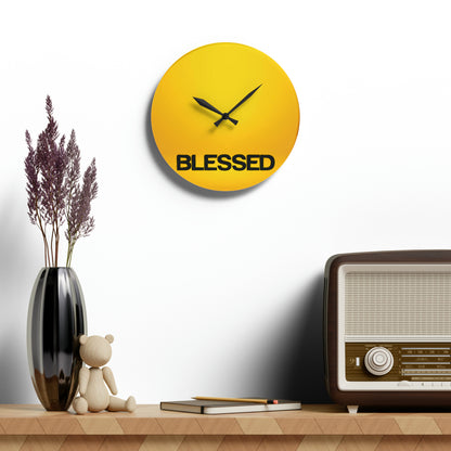 Blessed Wall Clock