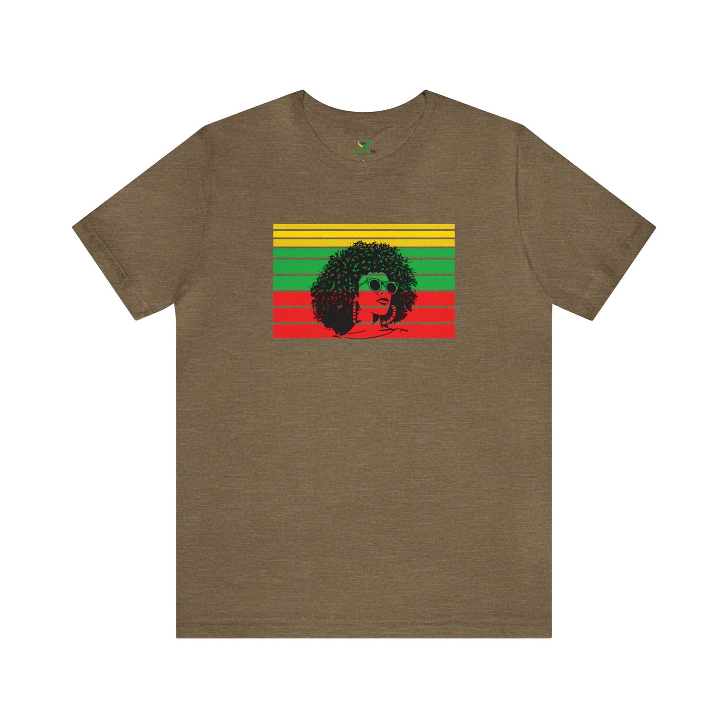 Rasta Girl Unisex Jersey Short Sleeve Tee