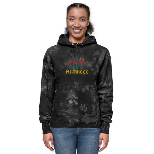 Mi Thiccc Unisex tie-dye hoodie