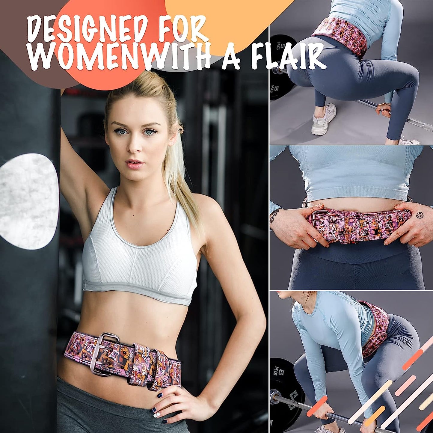  Weightlifting Belt Leather Lifting Belt Gym Belt Weight Lifting Weight Lifting Belt Women 