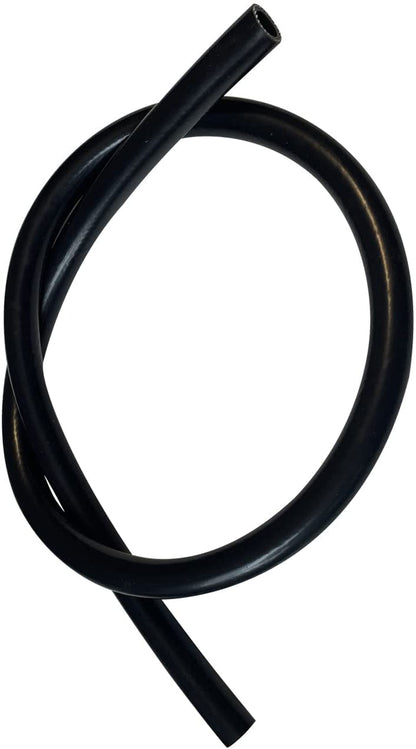 Reinforced Silicone Heater Hose Vacuum Line 5/8 ID X 5 Feet per Roll Thick High Performance Black 