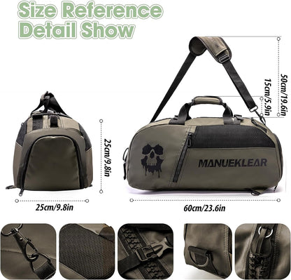  Women and Men Duffle Bag Men with Shoe Compartment Women Sports Duffel Bags