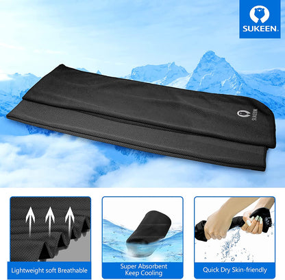 4 Pack Cooling Towel 40"X12 Ice Towel Soft Breathable Chilly Towel Microfiber Towel 