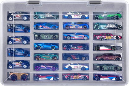 Case Compatible with Hot Wheels Cars Gift Pack Toy Cars Organizer Storage Container Holds