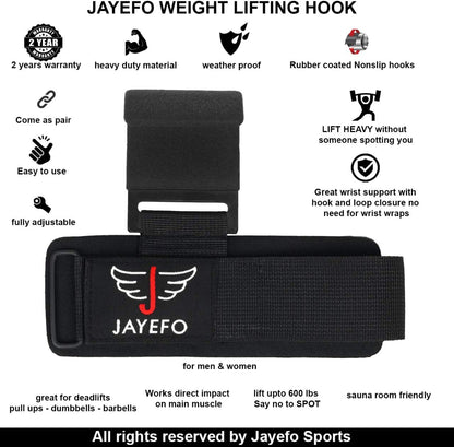 Weight Hooks and Deadlift Straps Pull up Grips Lifting Hooks Weight Lifting Weight Lifting Straps 