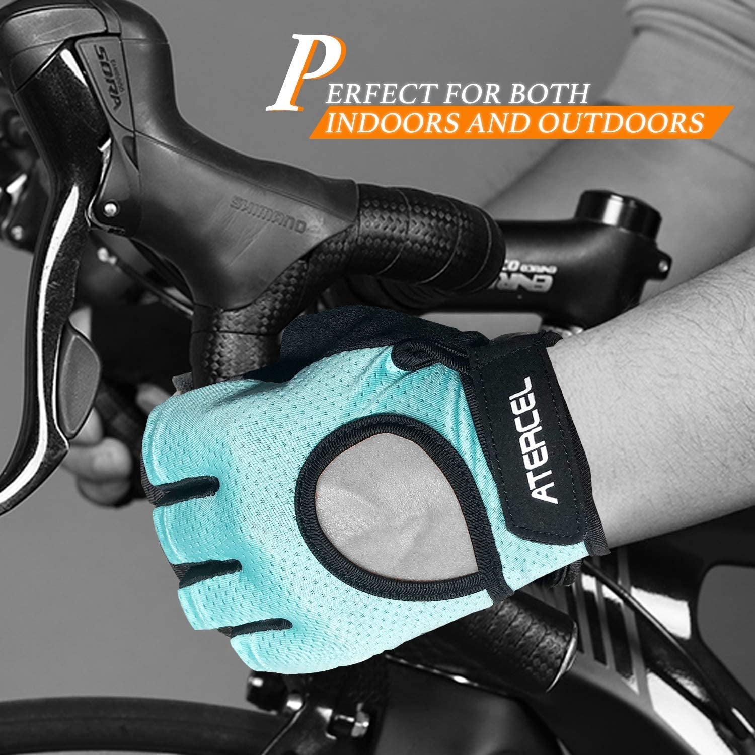 Lifting Gloves Full Palm Protection Workout Gloves Gym Cycling Exercise Breathable