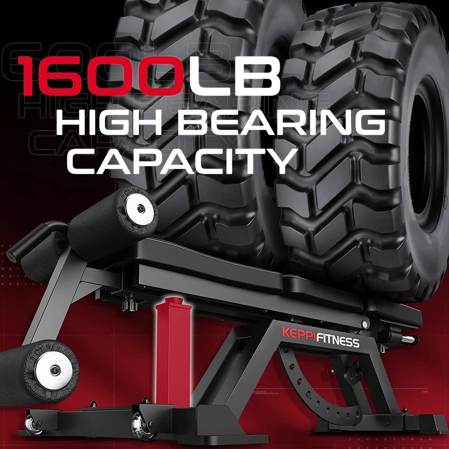 1600LB Weight Bench Heavy Duty Bench5000 ZERO GAP Workout Bench Press Home Gym Multi