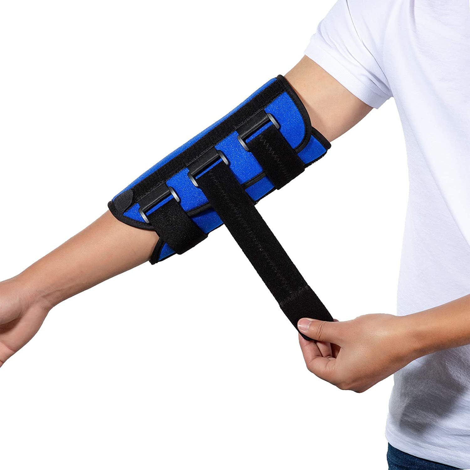 Night Splint Support Cubital Tunnel Syndromean Ulnar Nerve Stabilizer Brace Fix Elbow