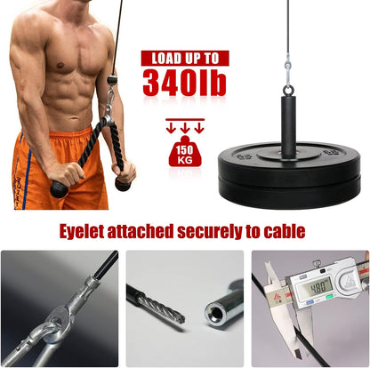 Cable for DIY Home Garage Gym Cable Pulley System