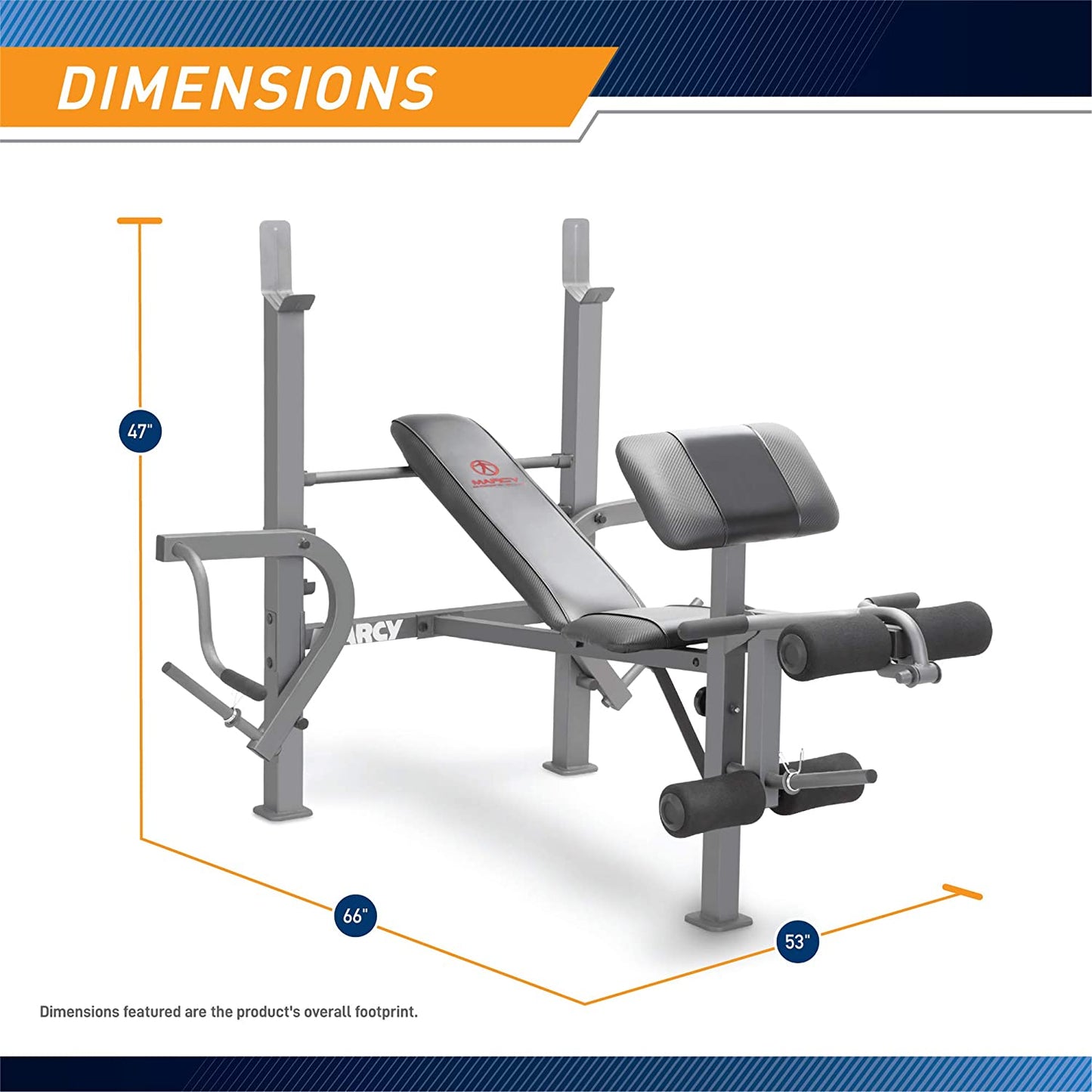 Standard Weight Bench Incline with Leg Developer and Butterfly Arms Multifunctional Workout Equipmen