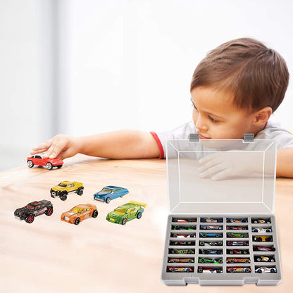 Case Compatible with Hot Wheels Cars Gift Pack Toy Cars Organizer Storage Container Holds