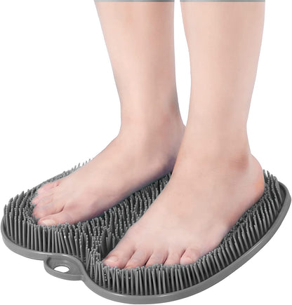 Size Large Shower Foot Scrubber Mat Clean Exfoliatio Massages Your Feet without Bending Foot 