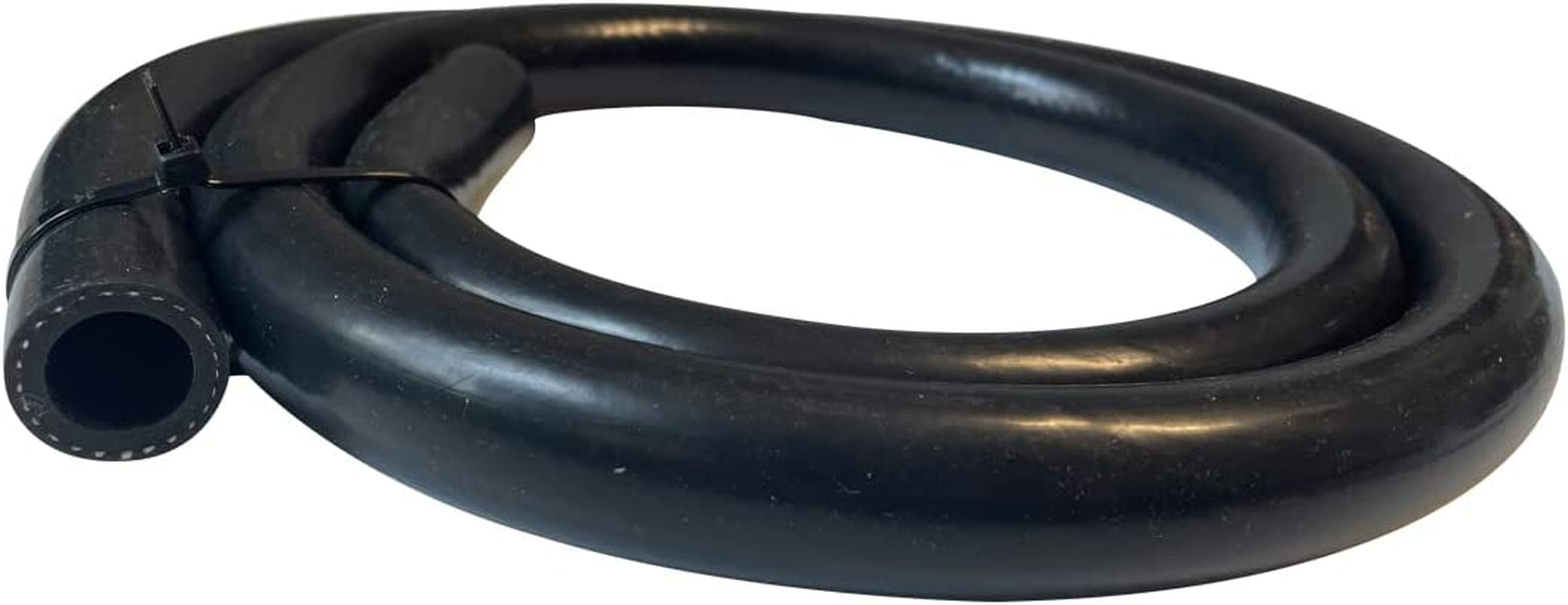 Reinforced Silicone Heater Hose Vacuum Line 5/8 ID X 5 Feet per Roll Thick High Performance Black 