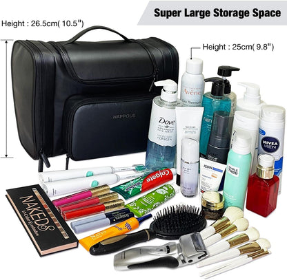 Large Toiletry Bag Hanging Travel Toiletry Bag for Men and Women  Water Resistant Makeup Cosmetic 