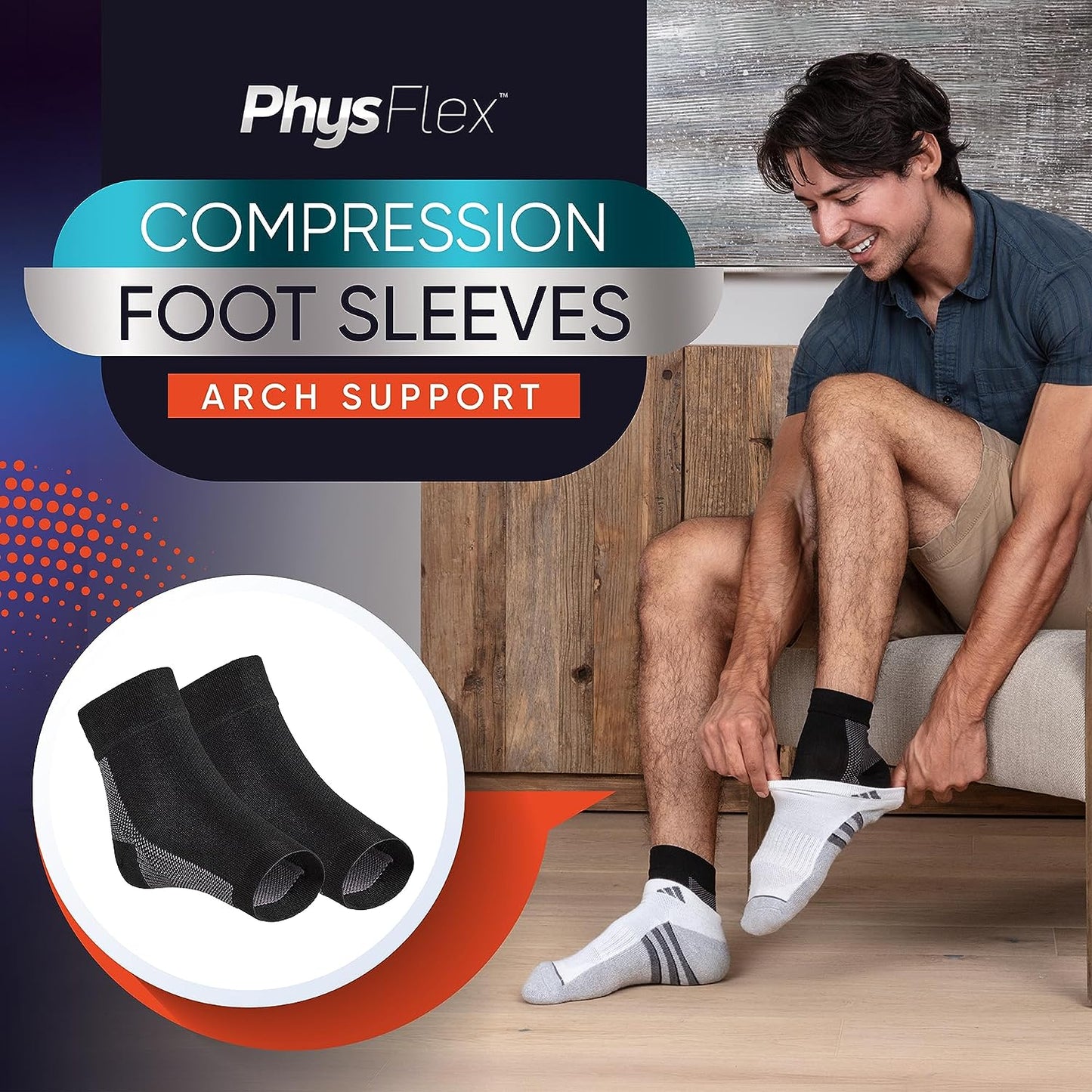 Compression Socks Plantar Fasciitis Achilles Tendonitis Relief Ankle Compression Sleeve Heel Spurs