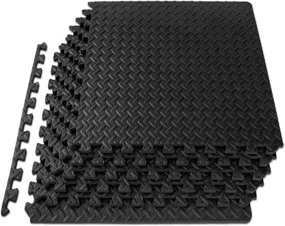 Interlocking Foam Floor Tiles Home Gym Mat Home Workout Equipment Floor Padding