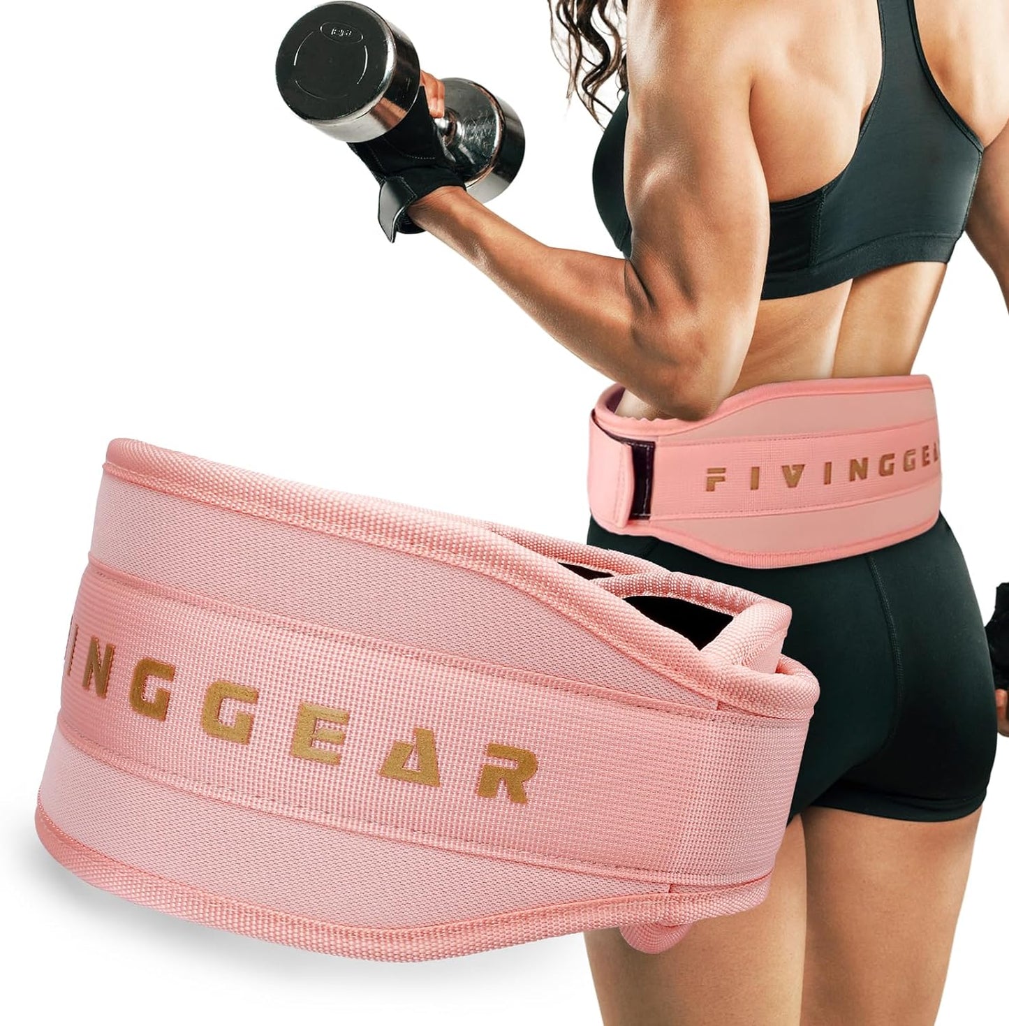 Lifting Belt Lifting Belts Women Weightlifting Belt Fitness Belt Ladies with Padded Lumbar Support 