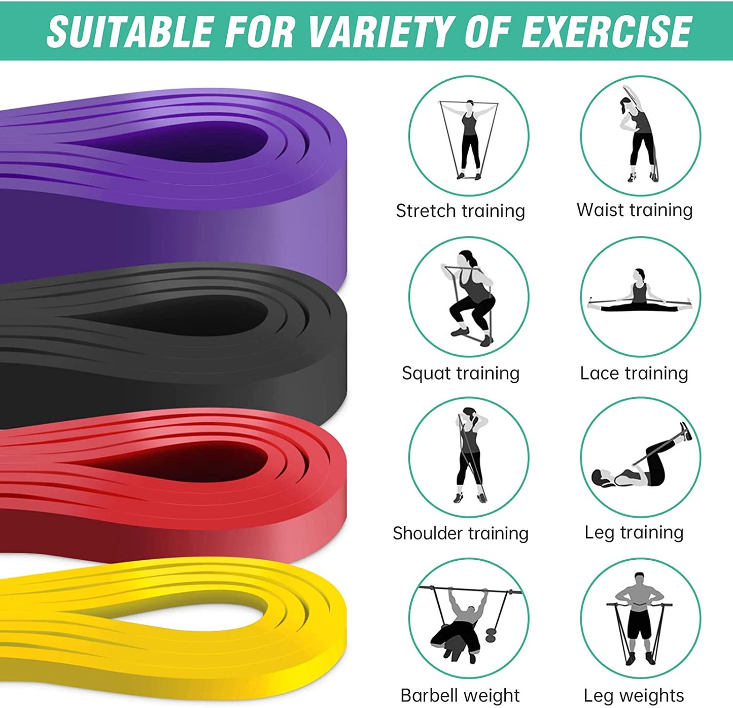 Resistance Band Pull up Bands Pull up Assistance Workout Bands Exercise Resistance Bands