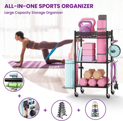 Yoga Mat Storage Home Gym Storage Rack Yoga Mat Holder Workout Storage Yoga Mat