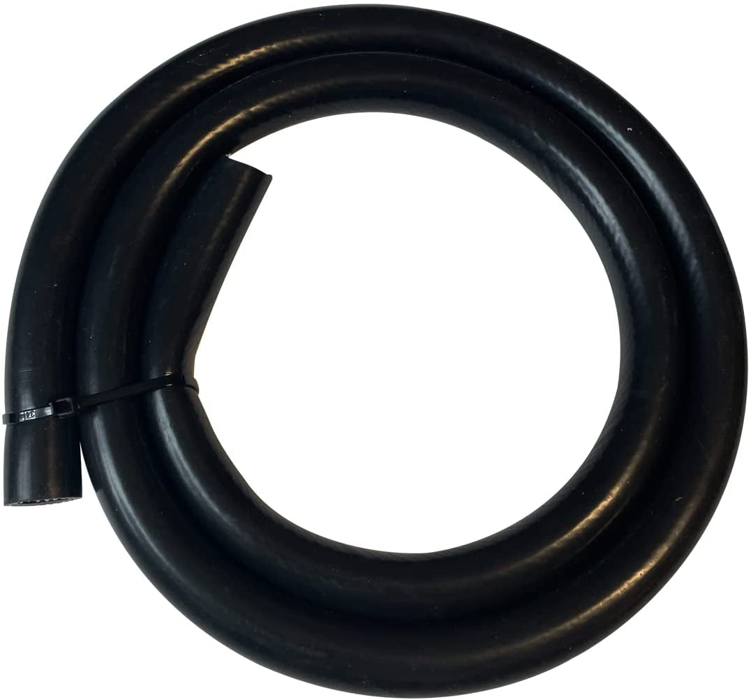 Reinforced Silicone Heater Hose Vacuum Line 5/8 ID X 5 Feet per Roll Thick High Performance Black 