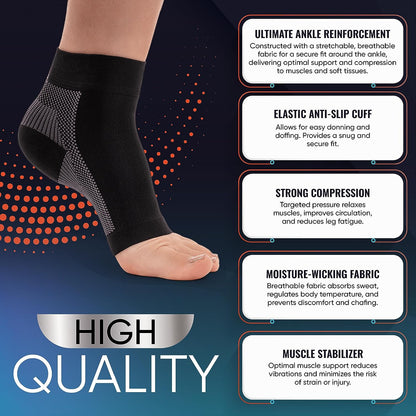 Compression Socks Plantar Fasciitis Achilles Tendonitis Relief Ankle Compression Sleeve Heel Spurs